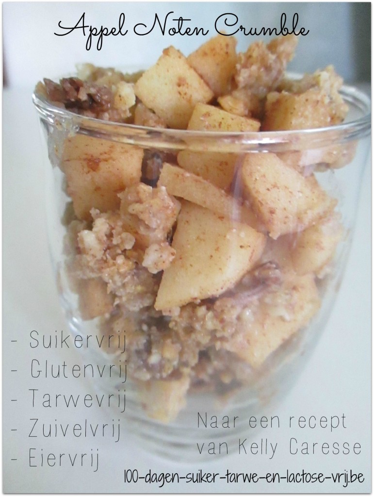 Appel noten crumble