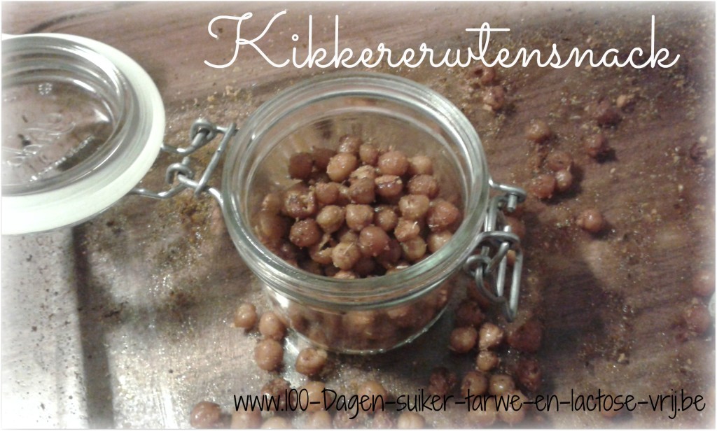 Kikkererwten snack - geroosterd en gekruid