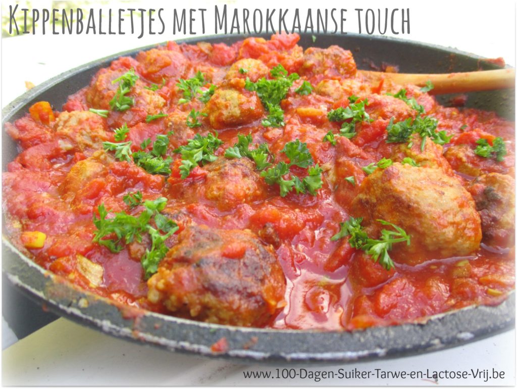 kippenballetjes met Marokkaanse touch