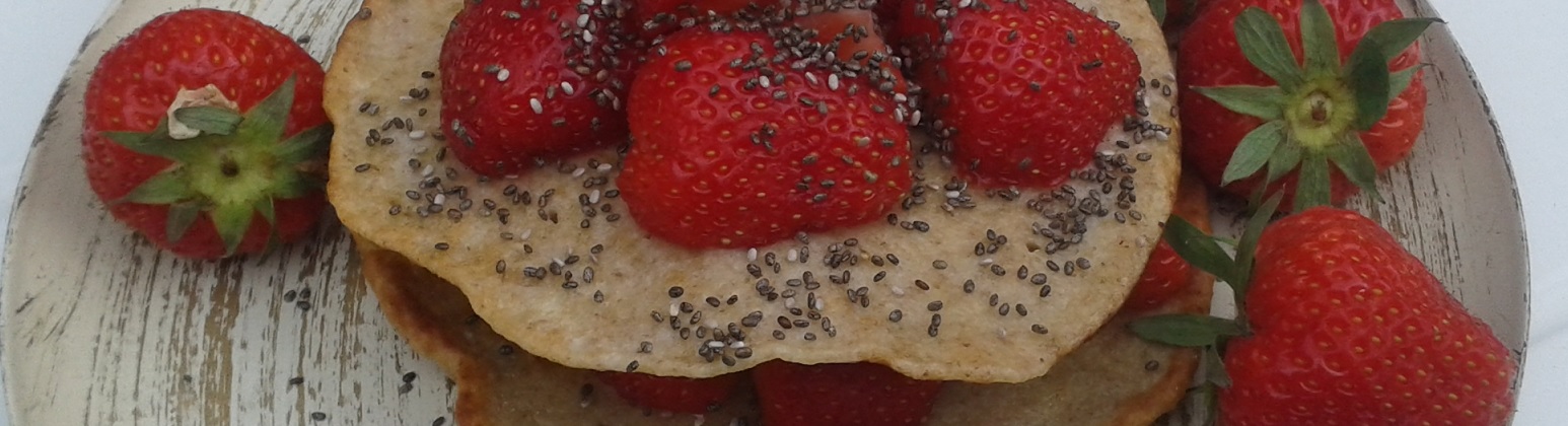 havermoutpannenkoeken met aardbeien recept