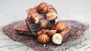 chocolade met noten - noten veel calorieën
